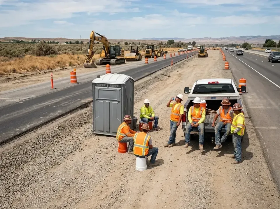 highway-road-construction-crew-007 — frequently asked questions, Porta Potty and Restroom Rentals in Hawaiian Beaches, HI